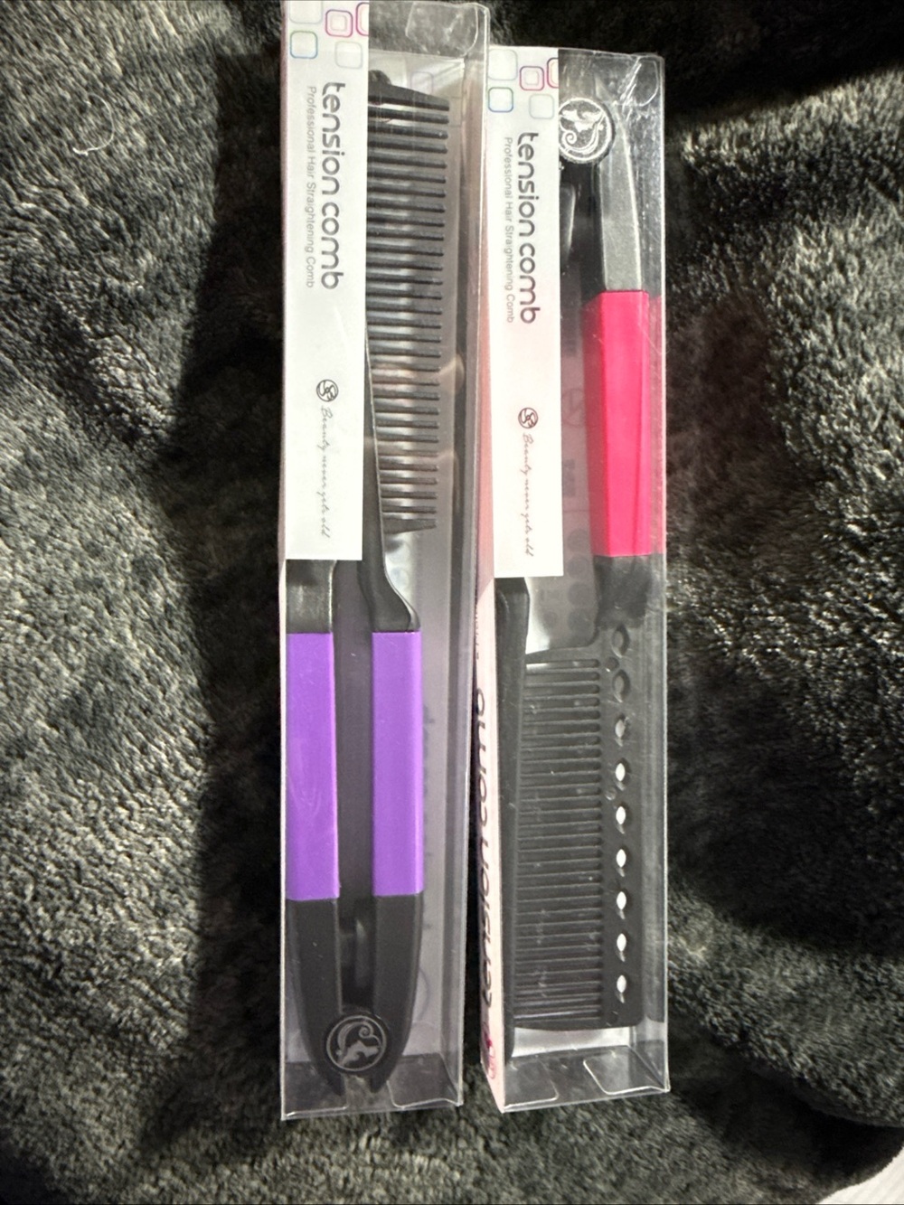 Lot of 2 Tension Comb for Hair straightening - New-